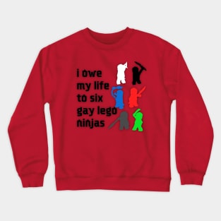 Six Gay Ninjas Crewneck Sweatshirt